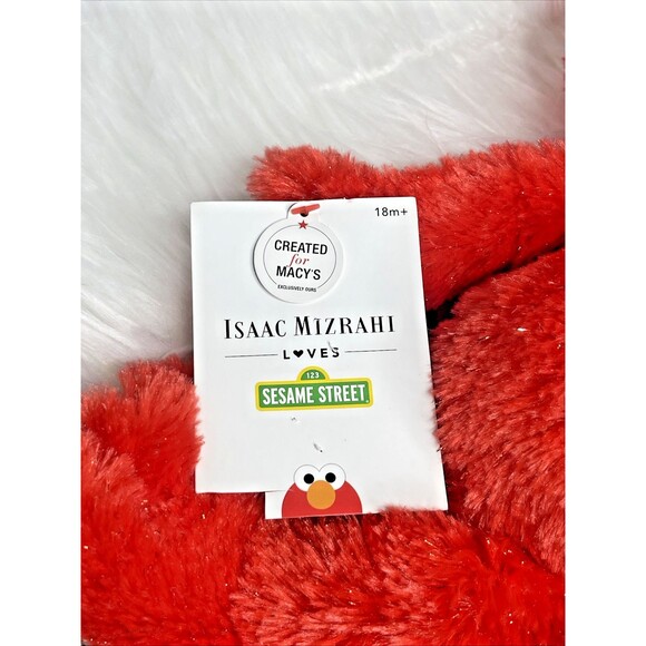 Sesame Street Elmo 14" Isaac Mizrahi Plush Muppet Doll Macys Exclusive - Picture 3 of 5